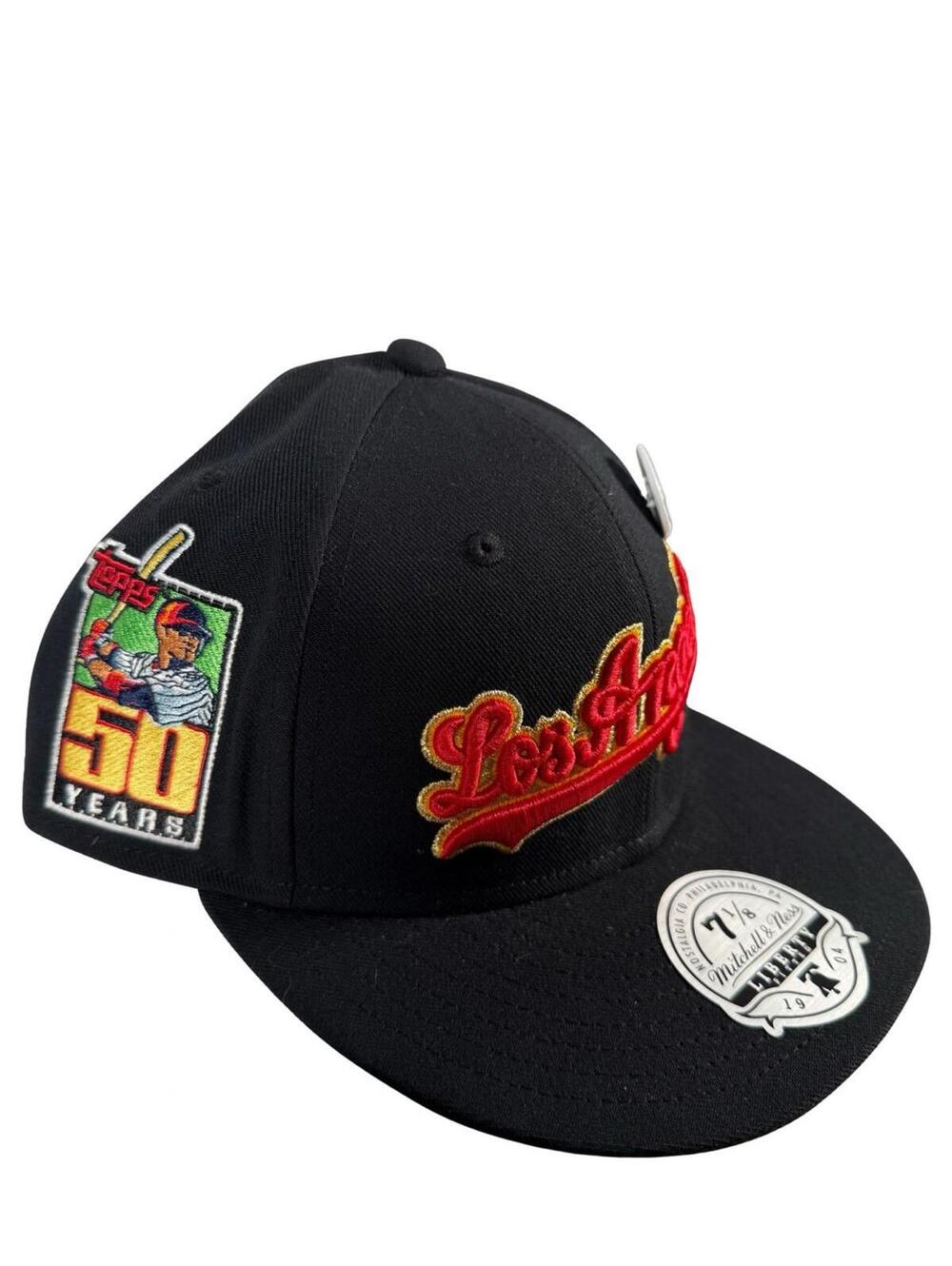 New Mitchell & Ness Los Angeles Dodgers Topps Chrome 2001 Hat Pin 7 1/8 - Picture 8 of 10